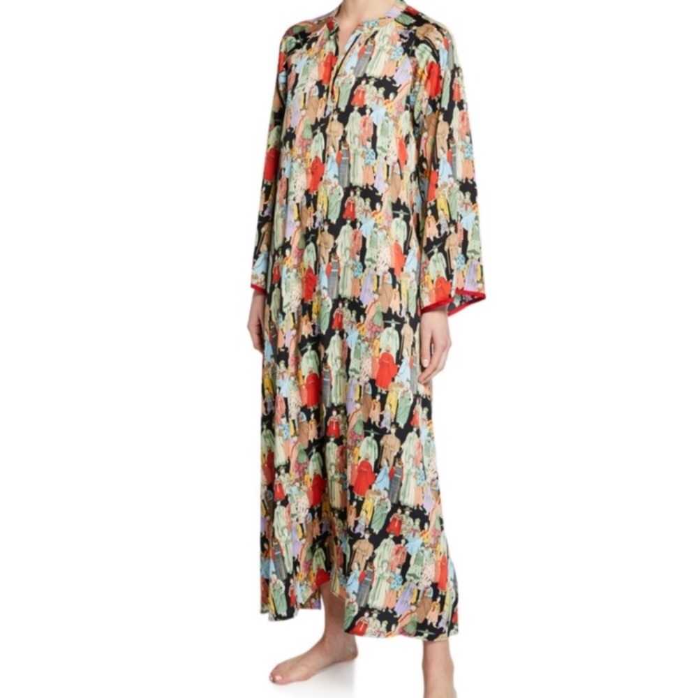 NATORI Caftan Dynasty Zip M